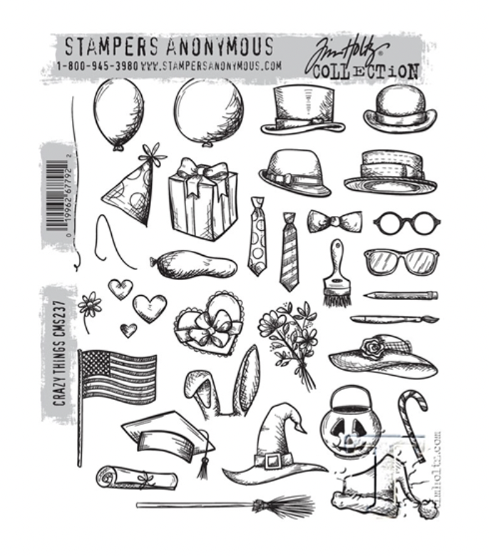 Tim Holtz/Stampers Anonymous, Crazy Things