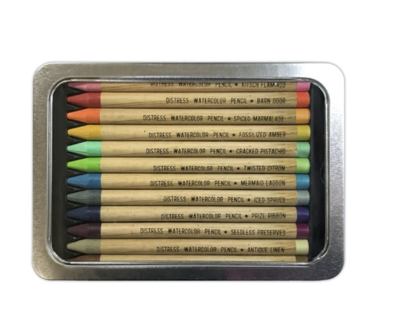 Distress Watercolor Pencils, set 2