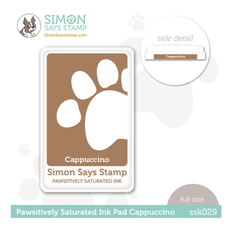 Simon Says Stamp, Pawsitively Saturated Ink Pad Cappuccino