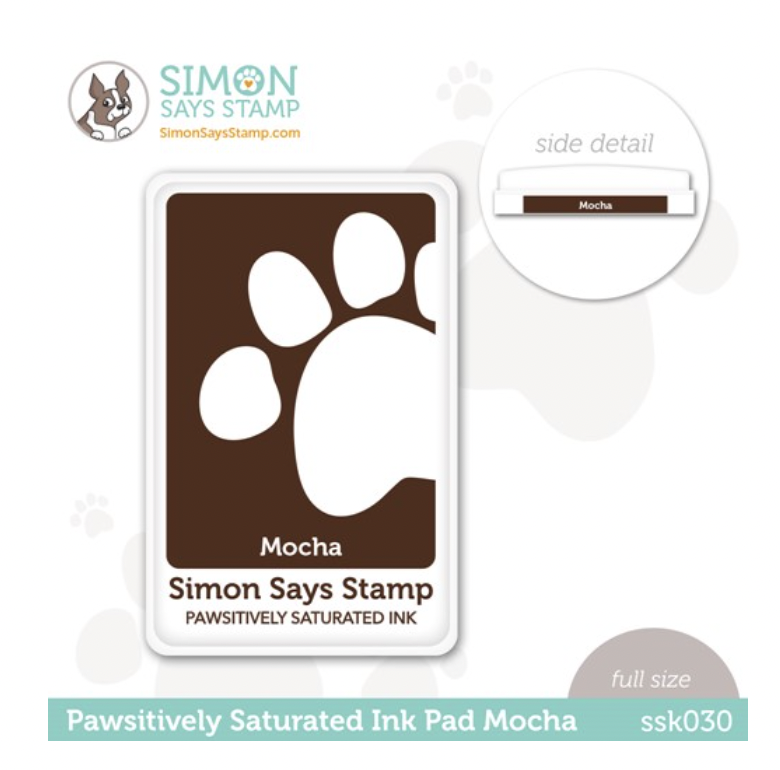 Simon Says Stamp, Pawsitively Saturated Ink Pad Mocha