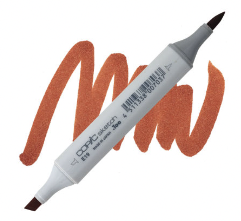 E19 Redwood Copic Sketch Marker