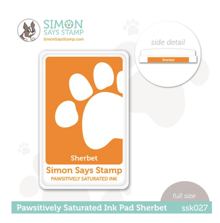 Simon Says Stamp, Pawsitively Saturated Ink Pad Sherbet