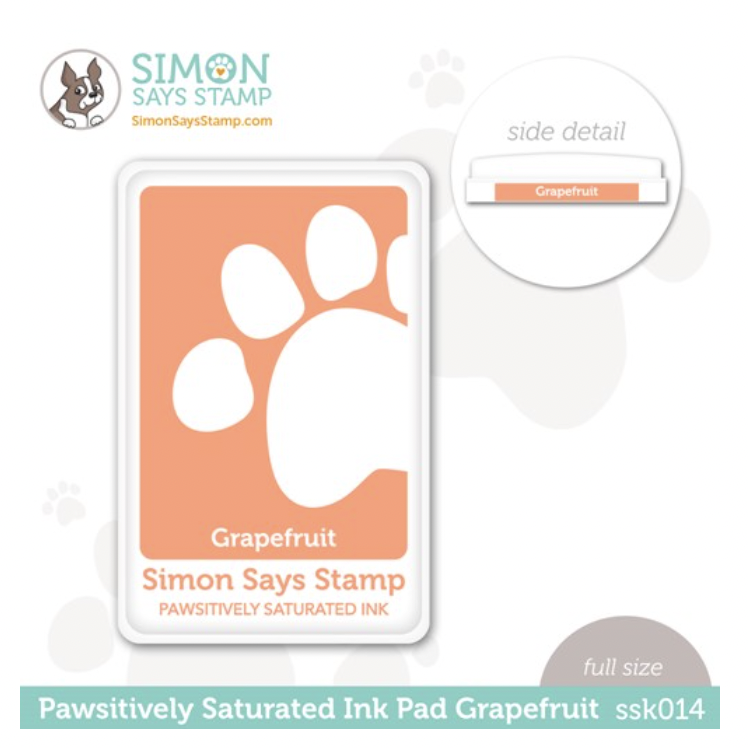 Simon Says Stamp, Pawsitively Saturated Ink Pad Grapefruit