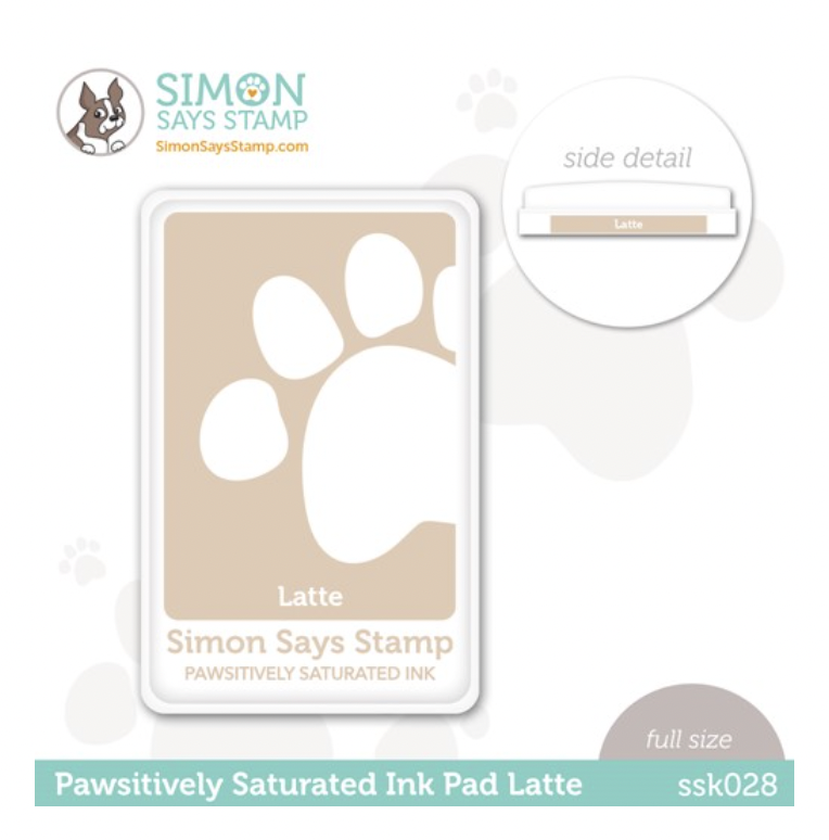 Simon Says Stamp, Pawsitively Saturated Ink Pad Latte