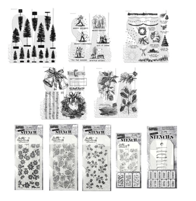 Tim Holtz/Stampers Anonymous Holiday 2022 release