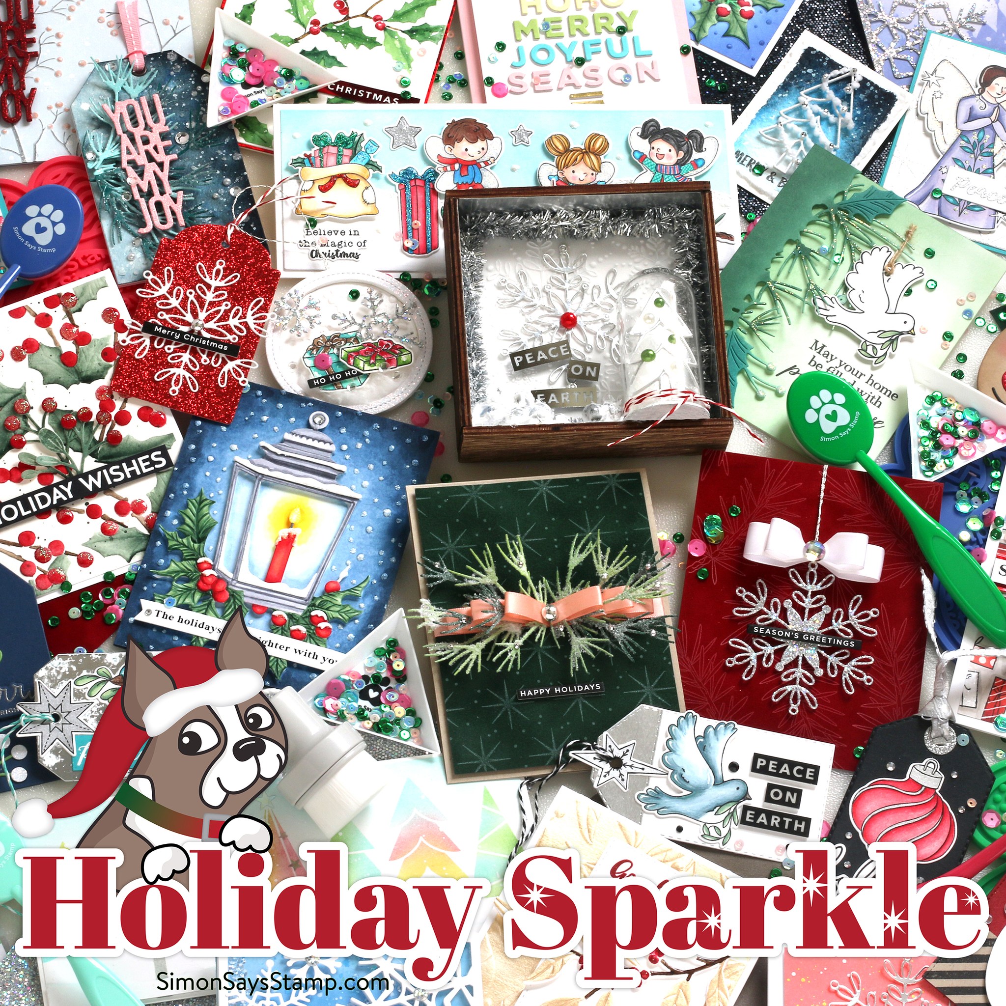 Simon Says Stamp, Holiday Sparkle Release