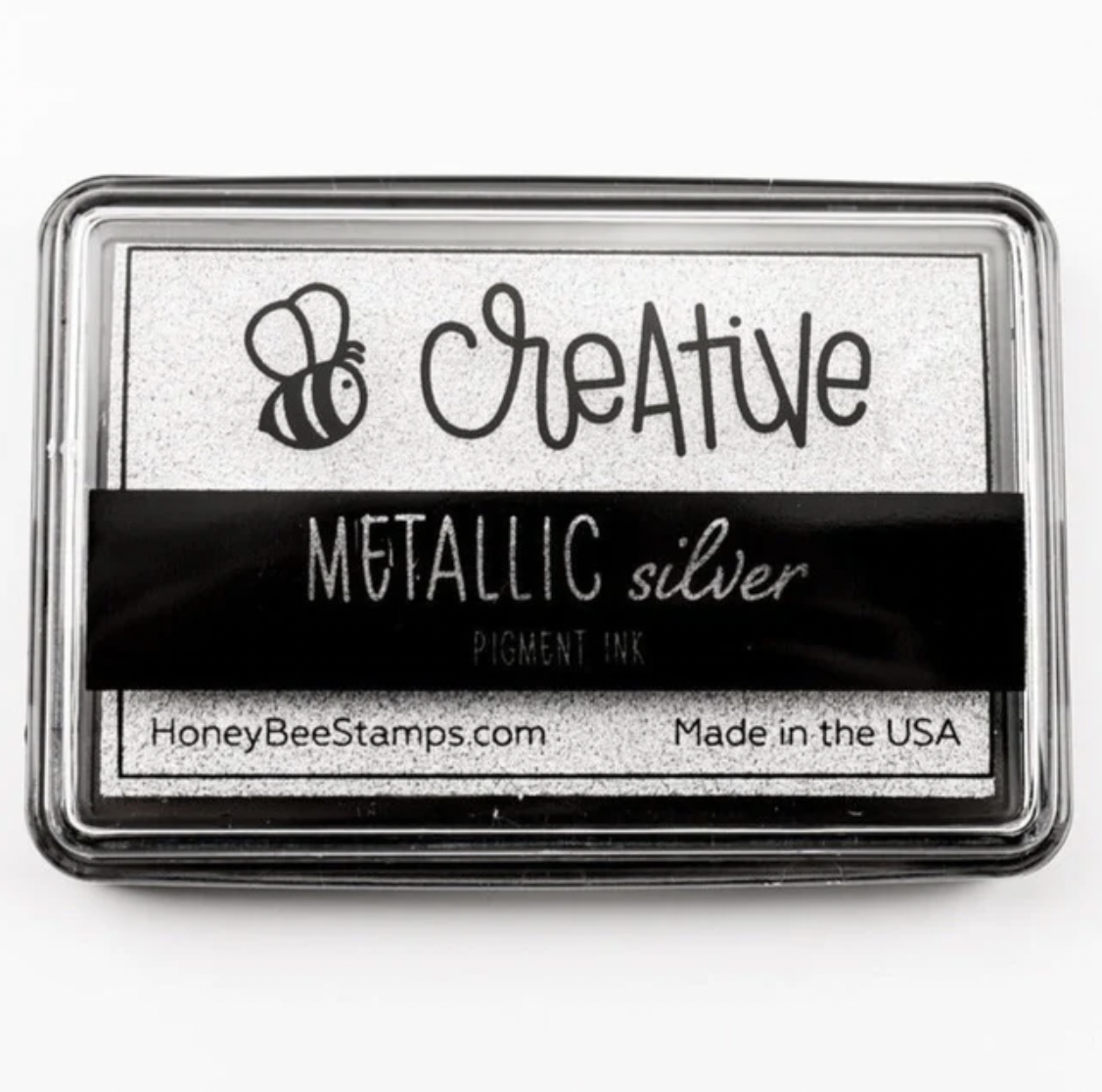 Honeybee Stamps, Metallic Silver Ink Pad