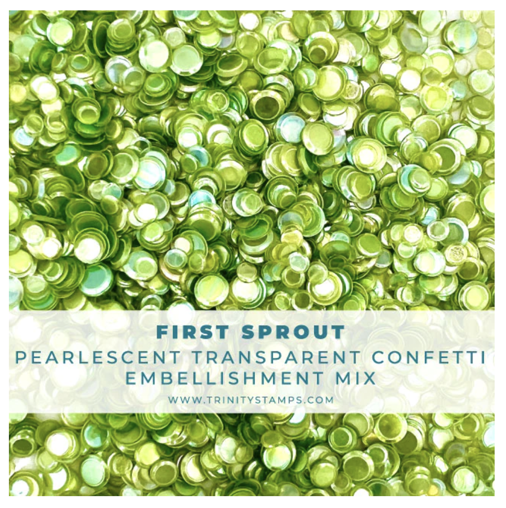 Trinity Stamps, First Sprout - Confetti Embellishment Mix
