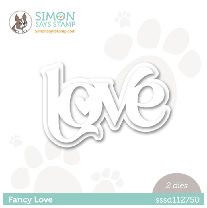 Simon Says Stamp, Fancy Love Die