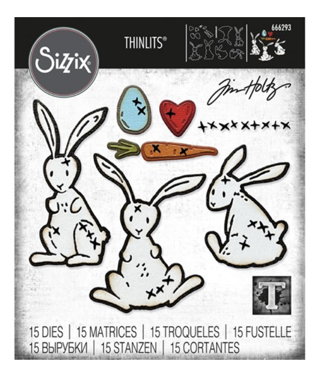 Tim Holtz/Sizzix, Bunny Stitch