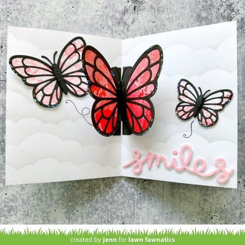 Lawn Fawn Cloudy Stencil - Image 3