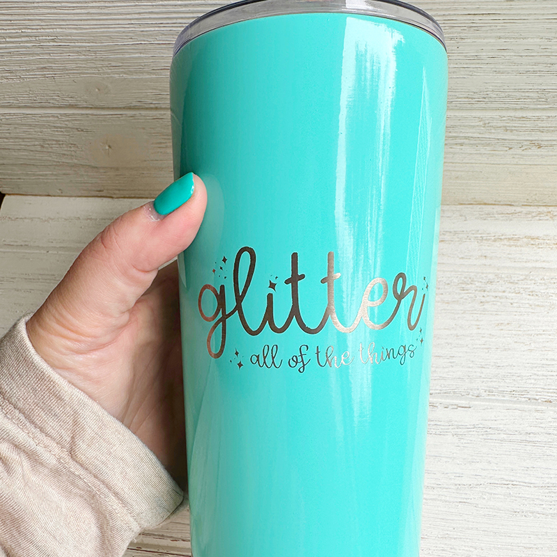 Glitter All Of The Things Tumbler - {creative chick}