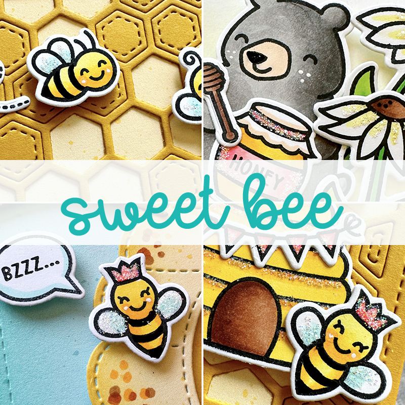 Honey Bee Sticker - Bee Creative