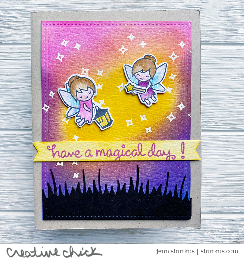 Have a Magical Day, original card (A2) - {creative chick}