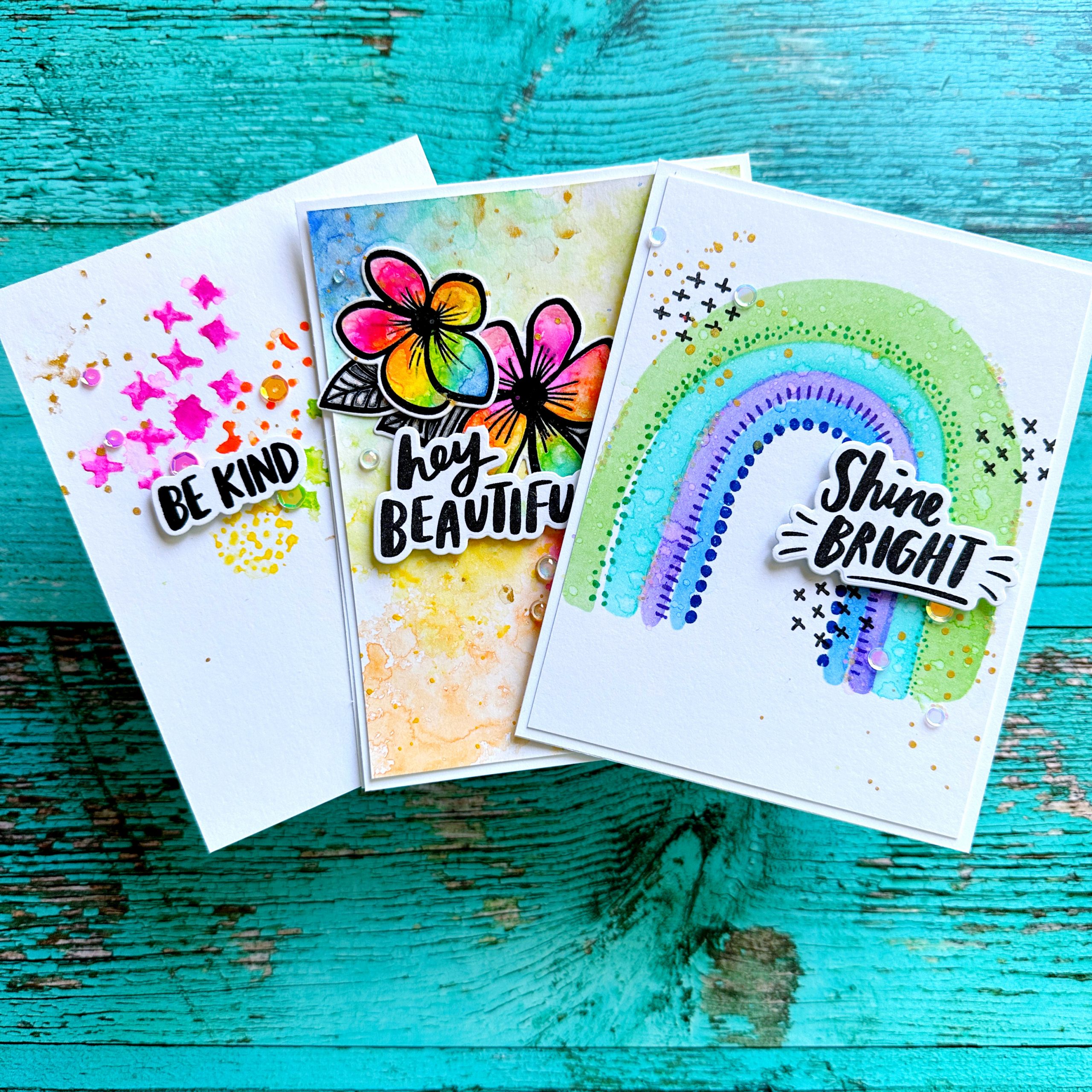 Beautiful Card Using New Altenew Fresh Dye Inks + Giveaways - Cut