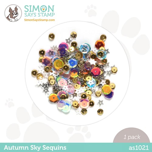 Simon Says Stamp, Autumn Sky Sequins