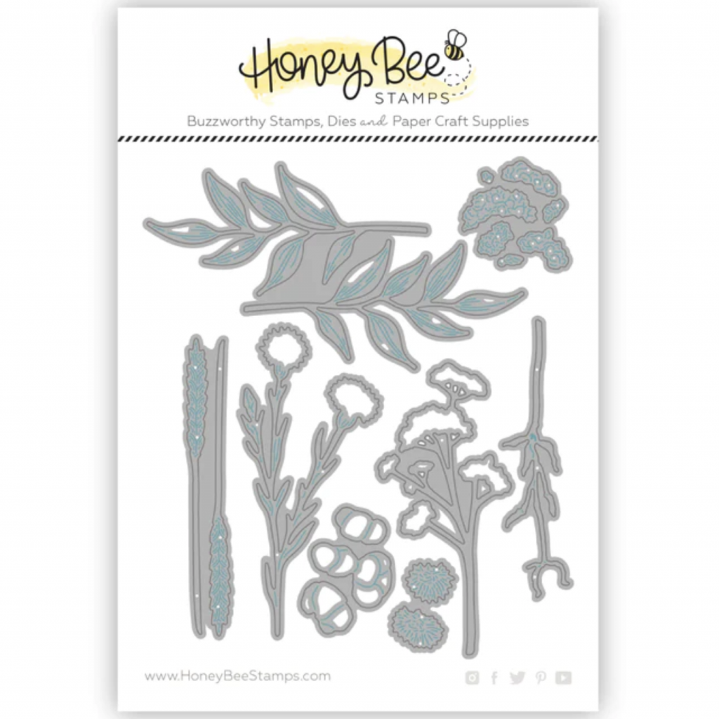 Honey Bee Stamps, Lovely Layers: Autumn Bouquet