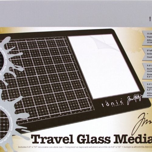 Tim Holtz Travel Glass Media Mat