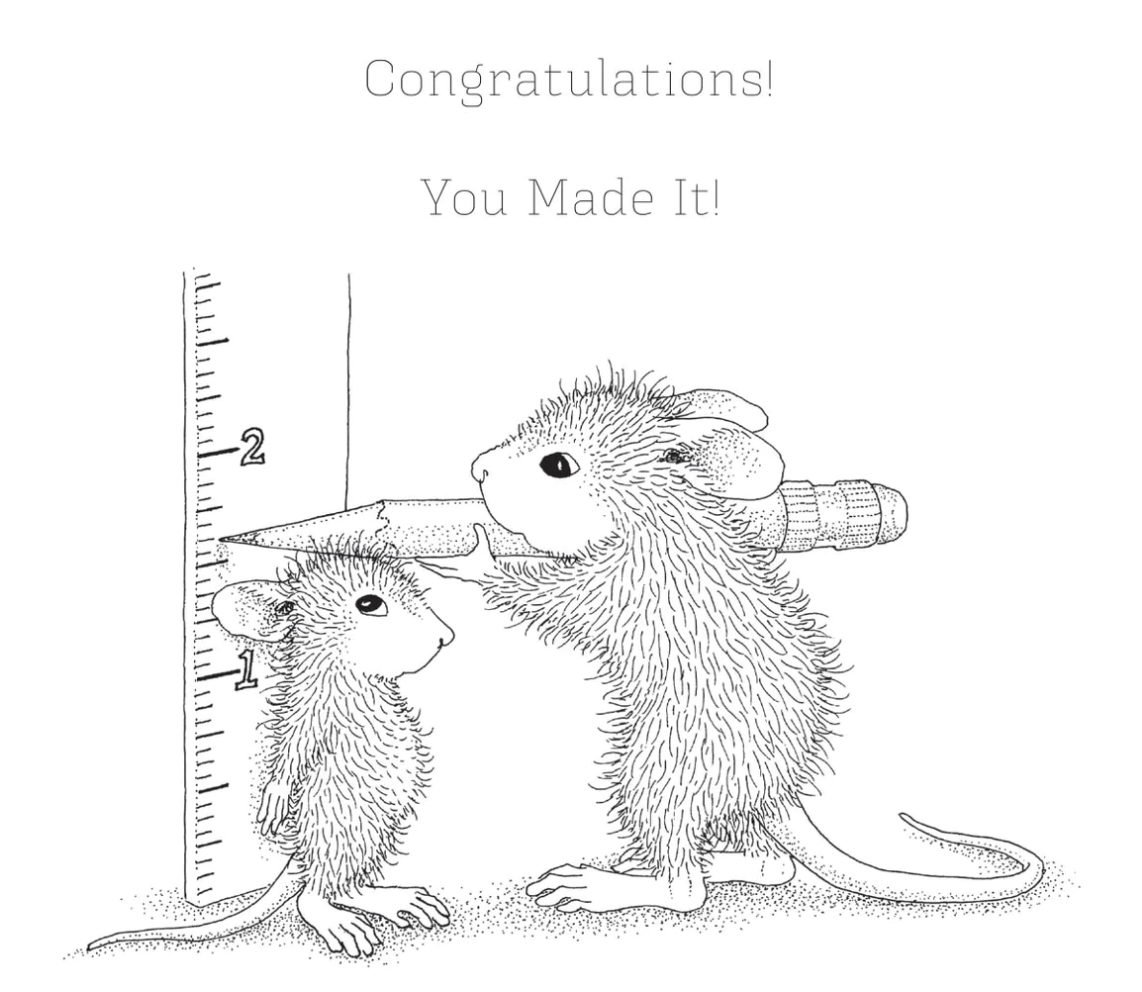 Spellbinders/House Mouse Collection, This Tall