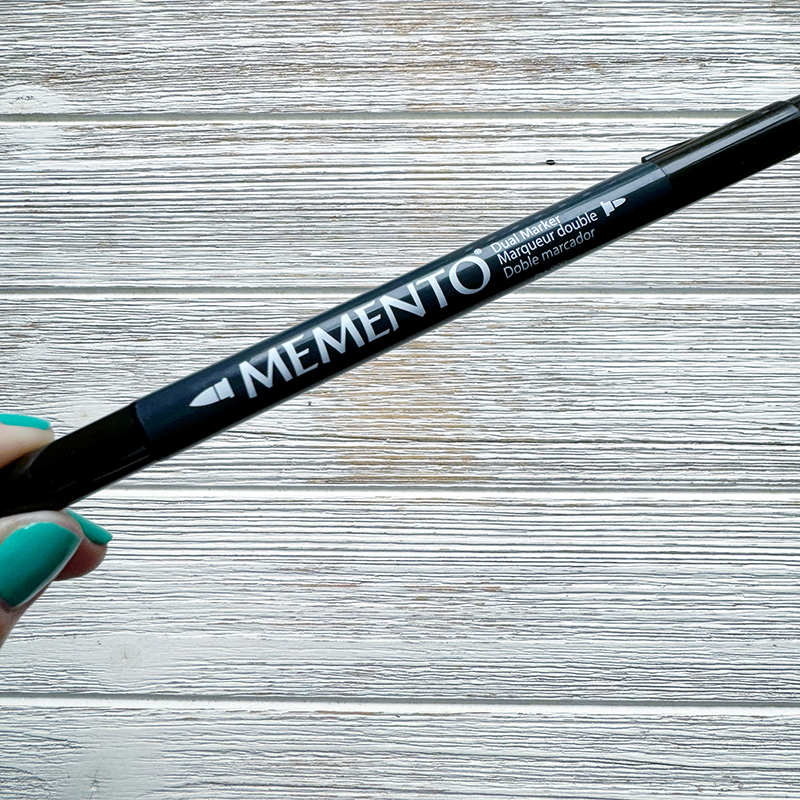 Memento, Tuxedo Black Marker Dual Tip
