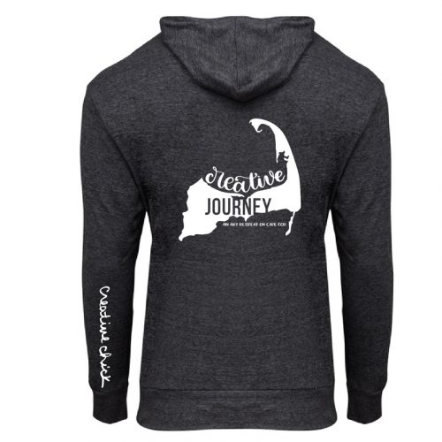 Creative Journey Art Retreat Zip Hoodie, back