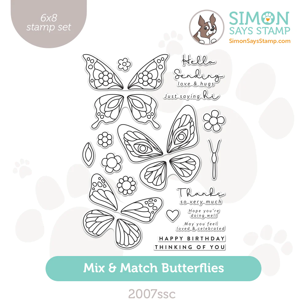 Simon Says Stamp, Mix  And Match Butterflies