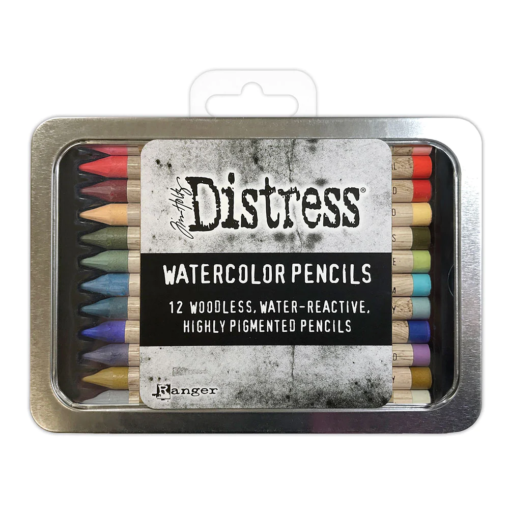 Distress Watercolor Pencils, set 6