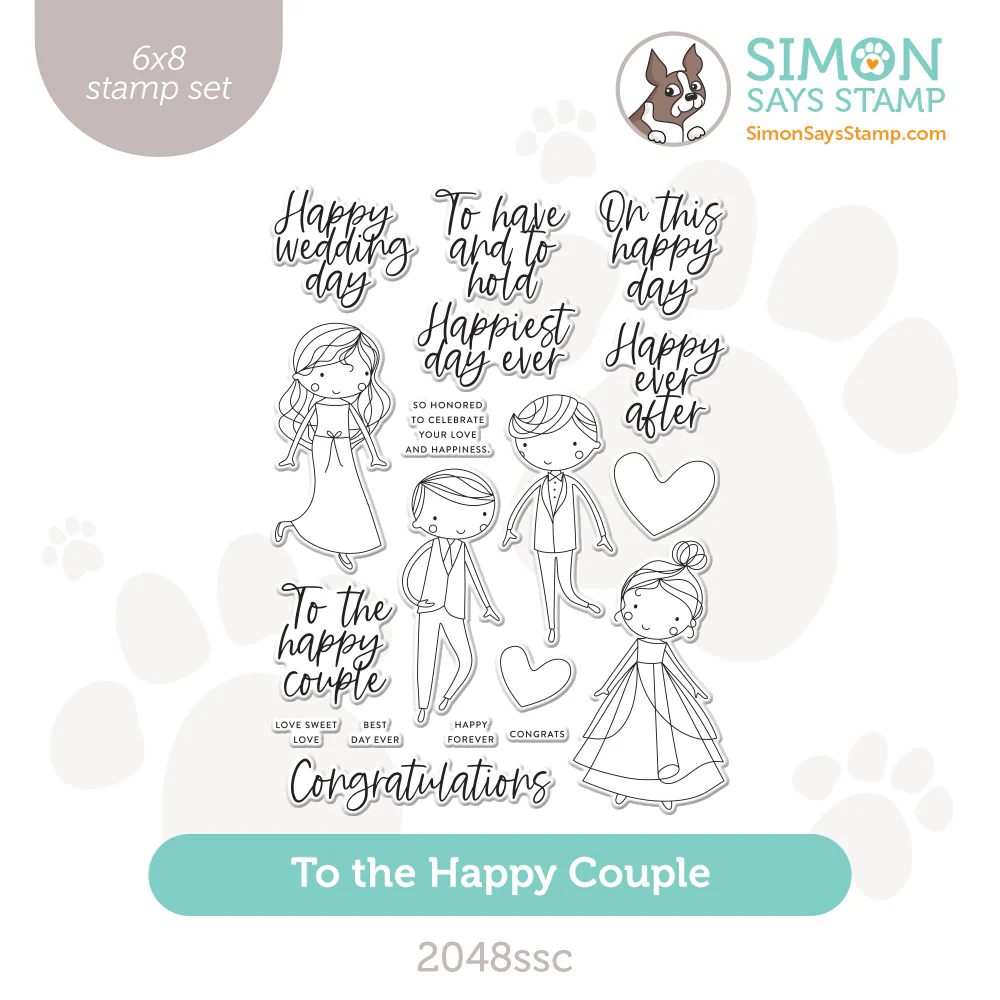Simon Says Stamp, To The Happy Couple