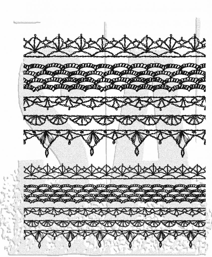 Tim Holtz/Stampers Anonymous, Crochet Trims