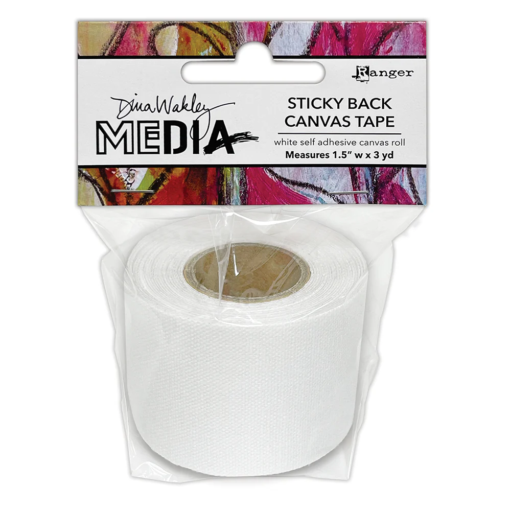 Dina Wakley, Sticky Back Canvas Tape