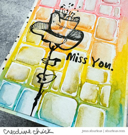 Miss you, Tim Holtz/Stampers Anonymous {creative chick}