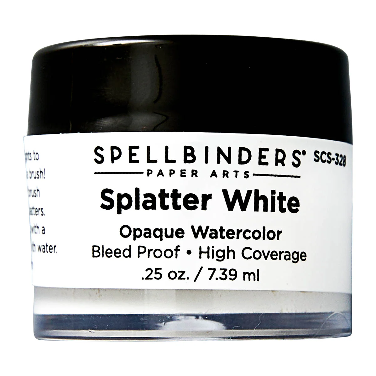 Spellbinders, Splatter White Opaque Watercolor