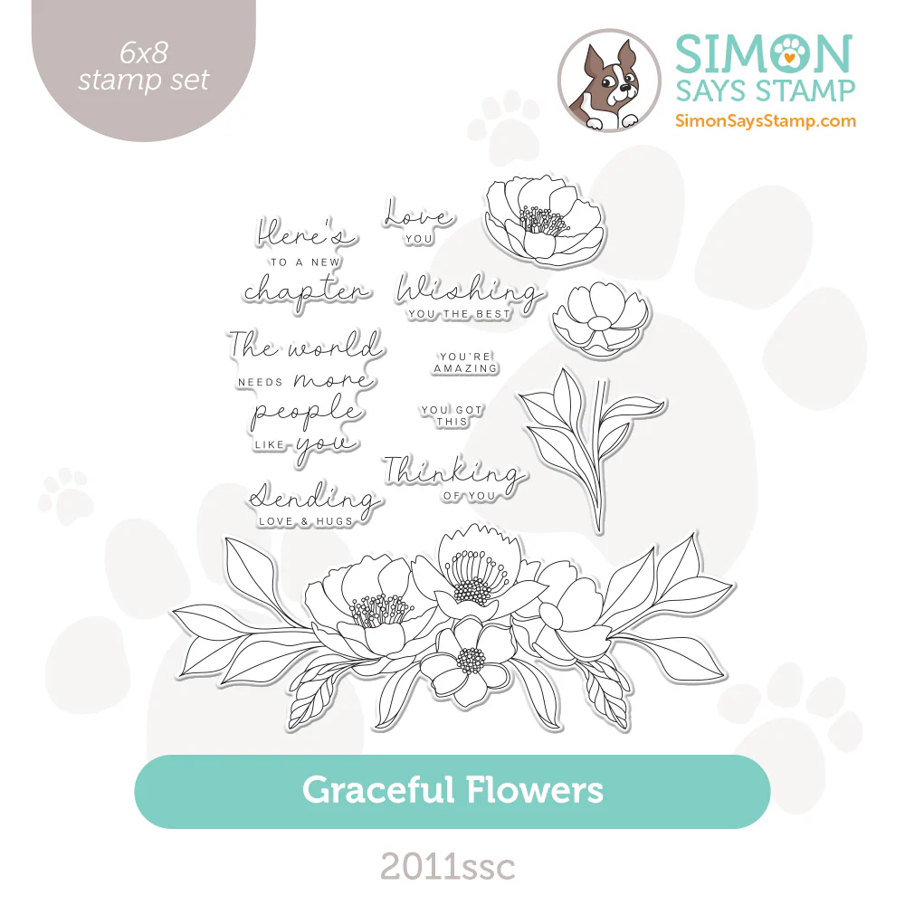 Simon Says Stamp, Graceful Flowers