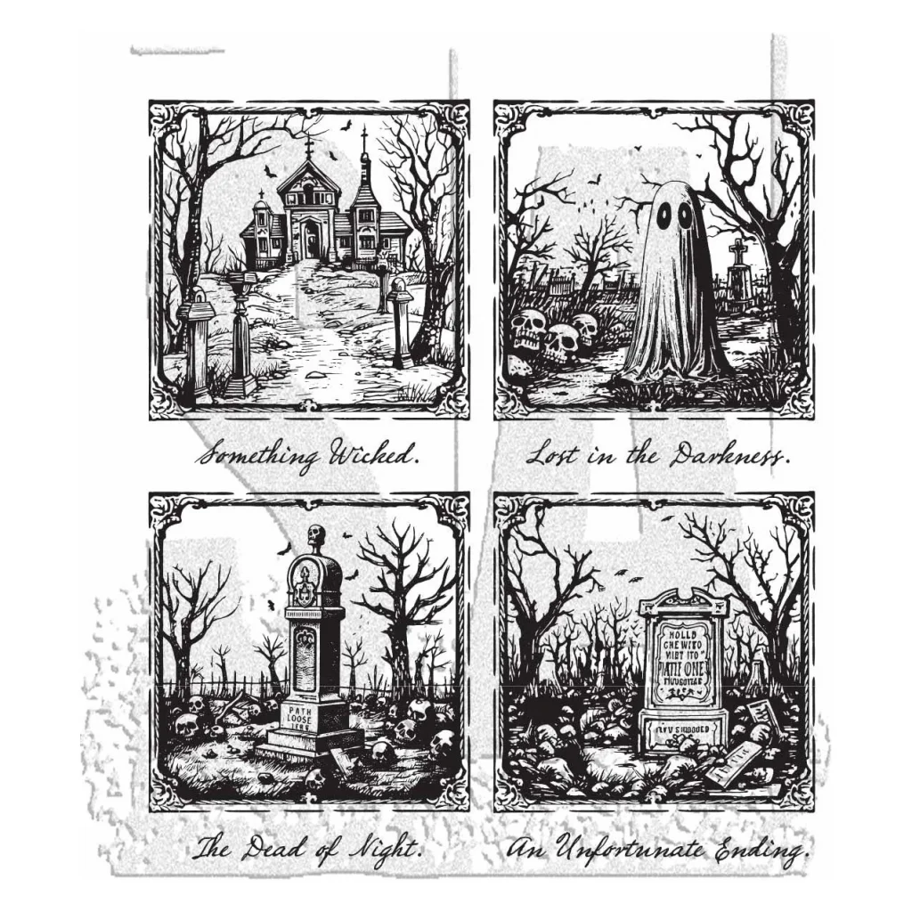 Tim Holtz/Stampers Anonymous, Framed Frights