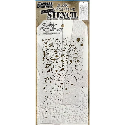 Tim Holtz Layering Stencil Speckles THS021