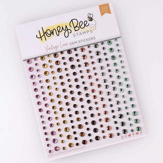 Honey Bee Stamps, Vintage Love Gems