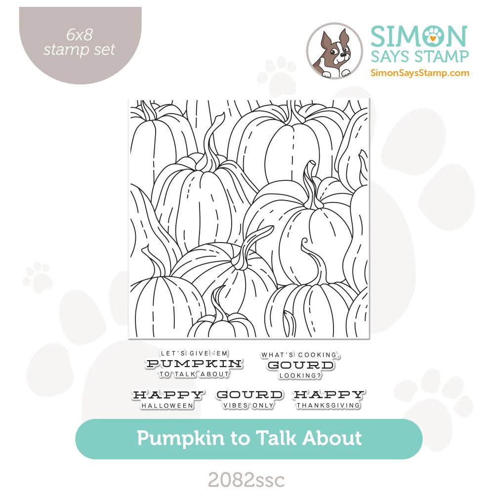 Simon Says Stamp, Pumpkin To Talk About