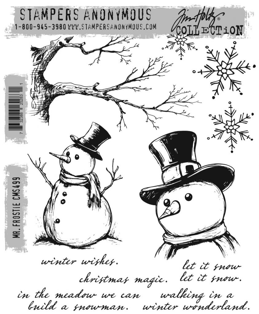 Tim Holtz/Stampers Anonymous, Mr Frostie