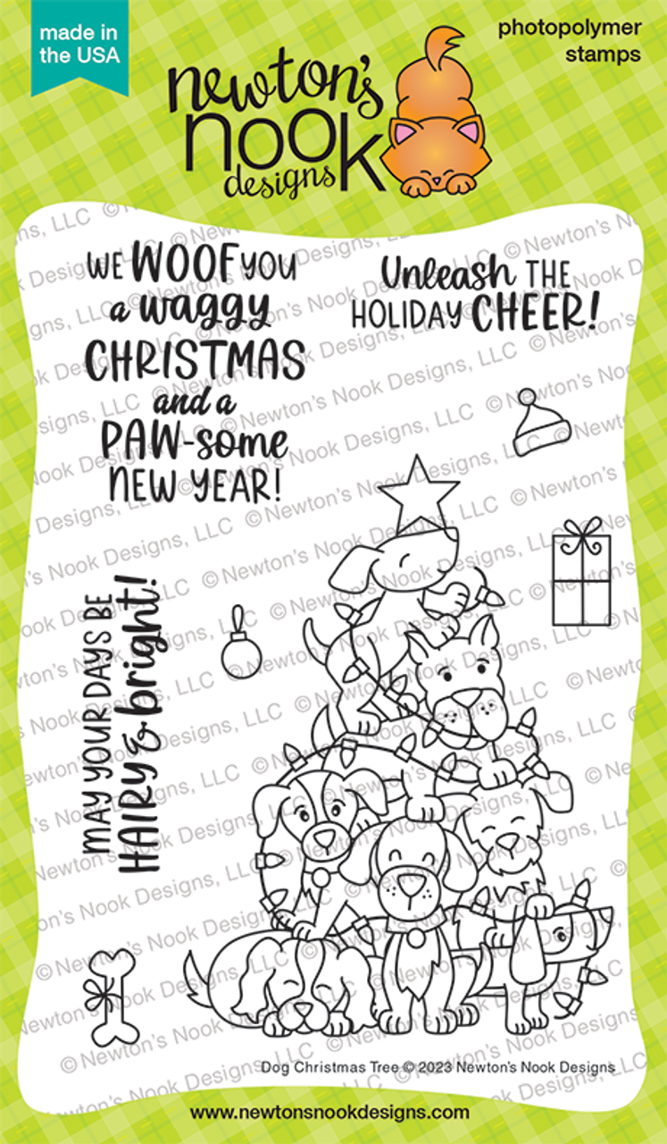 Newton's Nook Designs, Dog Christmas Tree