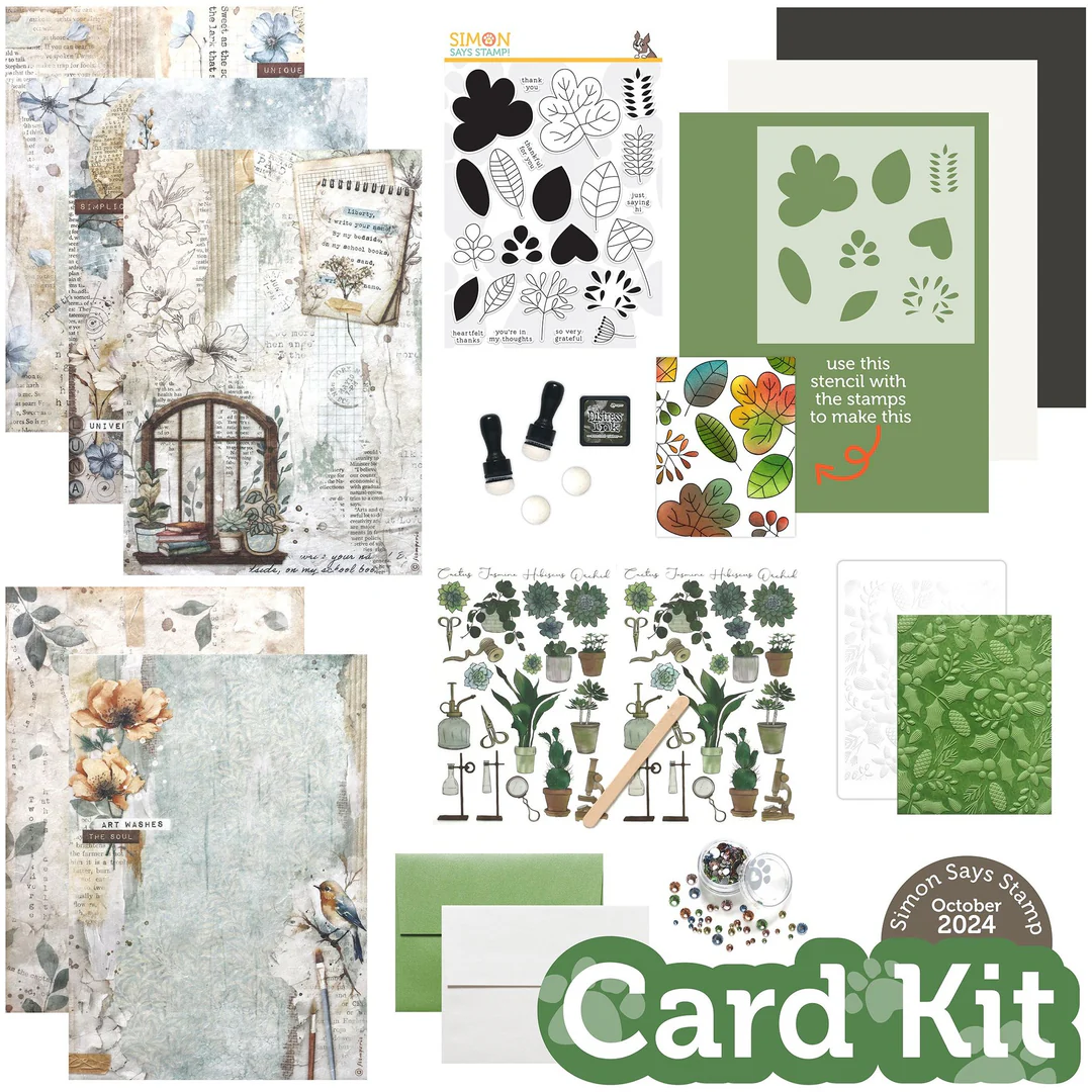 Simon Says Stamp Card Kit, October 2024