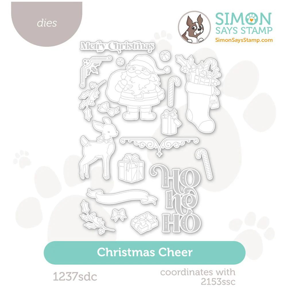 Simon Says Stamp, Christmas Cheer dies