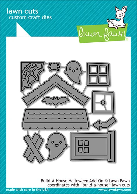 Lawn Fawn, Build-A-House Halloween Add-On