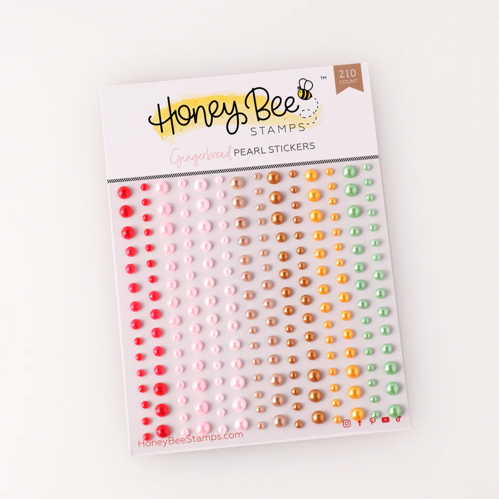 Honey Bee Stamps, Gingerbread Pearls