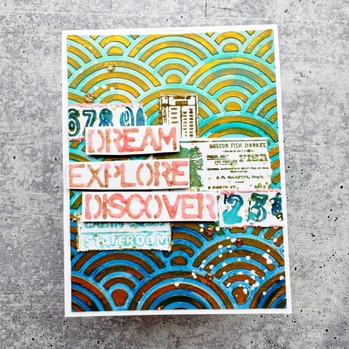 Sun Arch Stencil, Creative Chick Co - Image 5