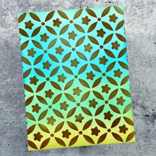 Flower Medallion Stencil, Creative Chick Co - Image 3