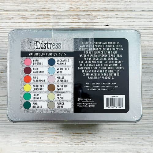 Distress Watercolor Pencils Set 5