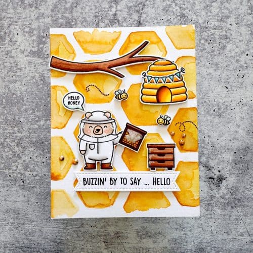 Honeycomb Stencil, Creative Chick Co - Image 4