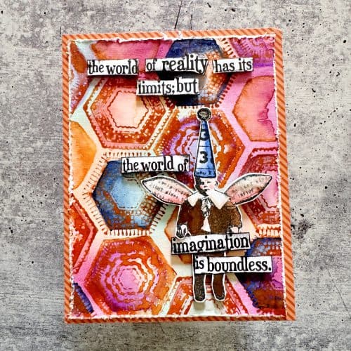 Honeycomb Stencil, Creative Chick Co - Image 5