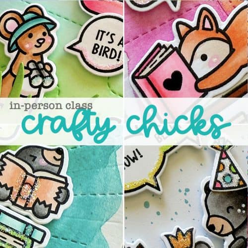 In Person: Crafty Chicks Lawn Fawn Classes in MN