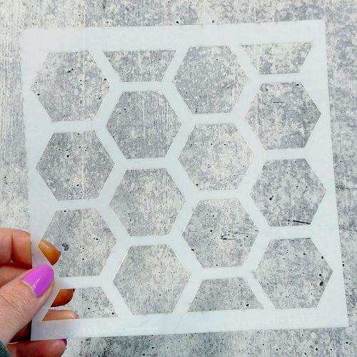 Honeycomb Stencil, Creative Chick Co